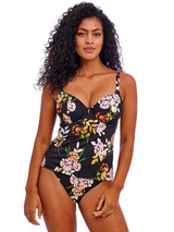 Freya Swim Twilight Soul black tankini top