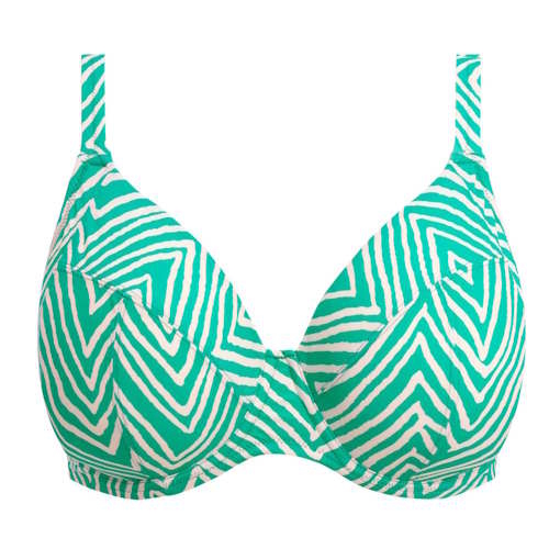 Freya Swim Fiji Falls blue soft-cup bikini bra