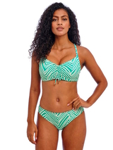 Freya Swim Fiji Falls blue soft-cup bikini bra