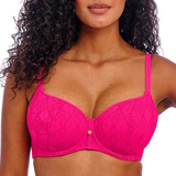 Freya Swim Nomad Nights fuchsia padded bikini bra