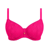 Freya Swim Nomad Nights fuchsia padded bikini bra