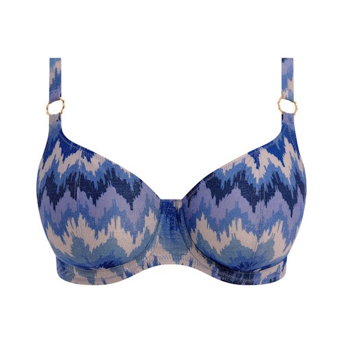 Freya Swim Arizona Wave blue/print padded bikini bra