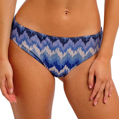 Freya Swim Arizona Wave blue/print bikini brief
