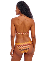 Freya Swim Arizona Wave brown padded bikini bra