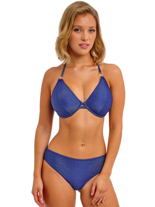 Freya Swim Arizona Wave blue soft-cup bikini bra