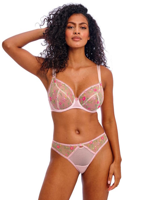 Freya Love Crush pink champagne brief