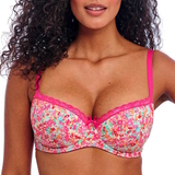 Freya Flirt hot pink padded bra