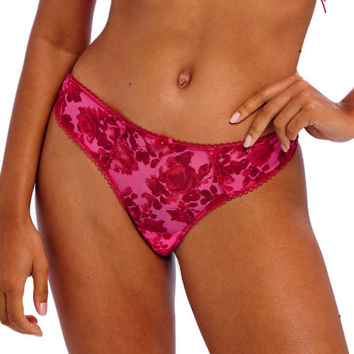 Freya Rose Blossom red/pink thong