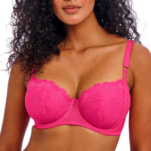 Freya Fascinate hot pink padded bra