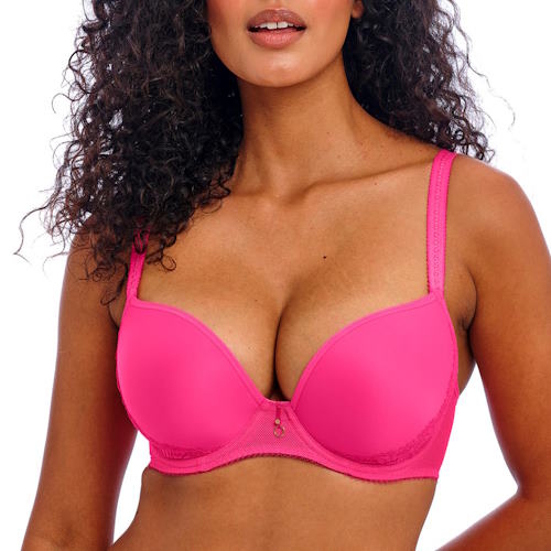 Freya Fascinate hot pink padded bra