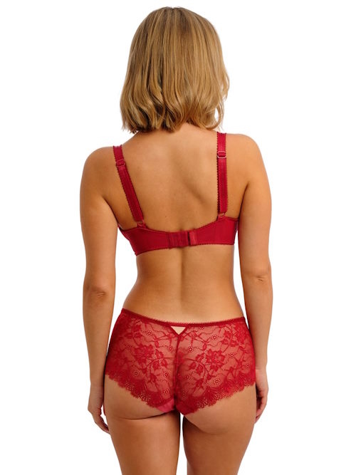 Freya Fascinate red non-padded bra