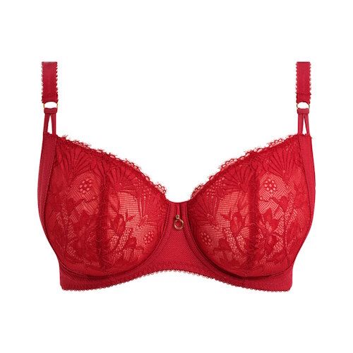Freya Fascinate red non-padded bra