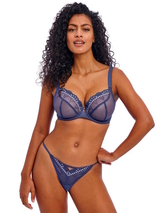 Freya Loveland navy blue padded bra