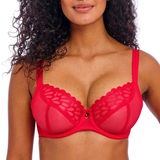 Freya Loveland red non-padded bra
