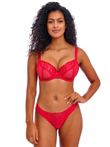 Freya Loveland red non-padded bra