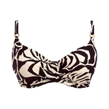 Fantasy Swim Aruba Nights black/white soft-cup bikini bra