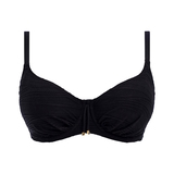 Fantasy Swim Beach Waves black soft-cup bikini bra