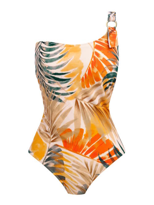 Fantasy Swim Maya Bay white/print bathingsuit