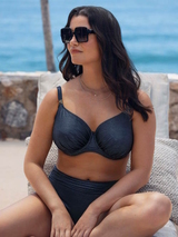 Fantasy Swim Paros Cove navy blue padded bikini bra