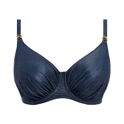 Fantasy Swim Paros Cove navy blue soft-cup bikini bra