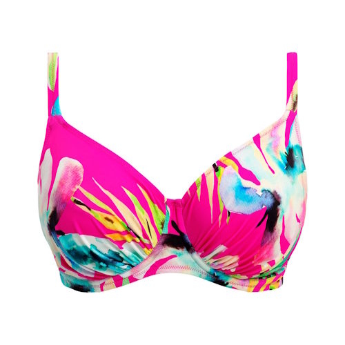 Fantasy Swim Carabelita pink soft-cup bikini bra