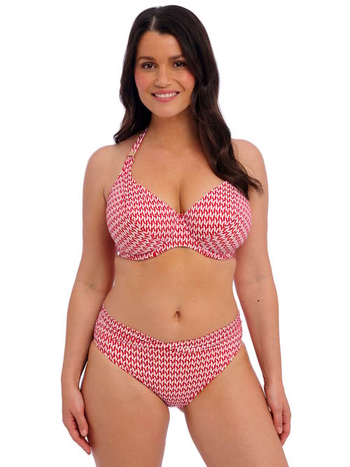 Fantasy Swim Koh Lipe red/white soft-cup bikini bra