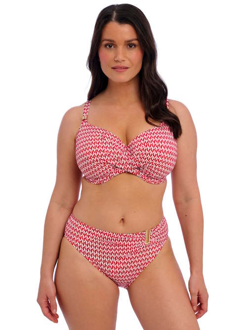 Fantasy Swim Koh Lipe red/white soft-cup bikini bra
