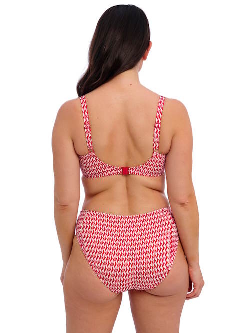 Fantasy Swim Koh Lipe red/white soft-cup bikini bra