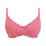 Fantasy Swim Koh Lipe red/white padded bikini bra