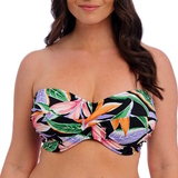 Fantasy Swim Mykonos Cove black padded bikini bra
