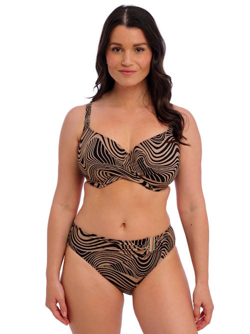 Fantasy Swim Pemba Island black/brown soft-cup bikini bra
