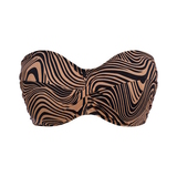 Fantasy Swim Pemba Island black/brown padded bikini bra