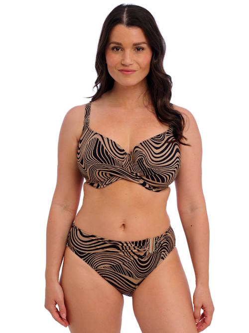 Fantasy Swim Pemba Island black/brown bikini brief