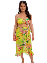 Fantasy Swim Cala Macarella yellow beachwear