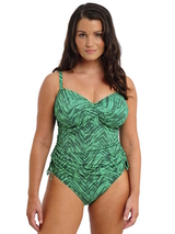 Fantasy Swim Punta Mita green tankini top