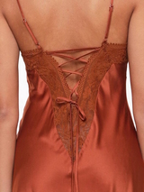 LingaDore Night Ginger Bread cinnamon slipdress