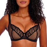 Freya Loveland black padded bra
