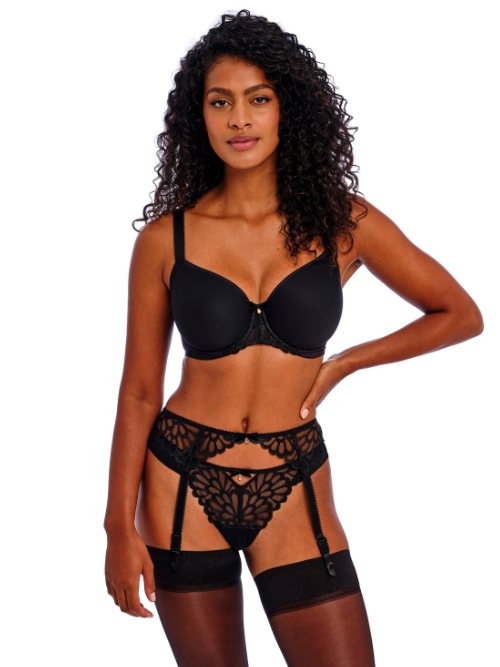Freya Loveland black padded bra