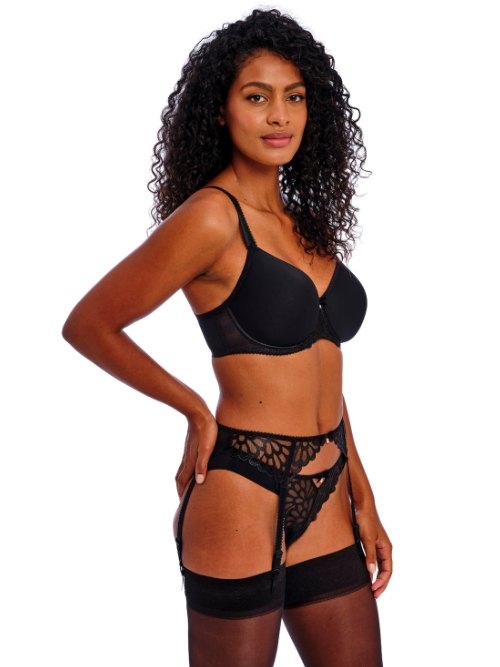 Freya Loveland black padded bra