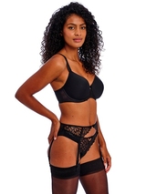 Freya Loveland black suspender