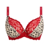 Freya Cherish Me red/white non-padded bra
