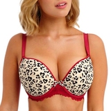 Freya Cherish Me red/white padded bra