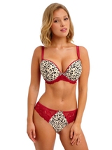 Freya Cherish Me red/white brief