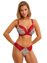 Freya Cherish Me red/white thong