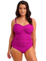Fantasy Swim Beach Waves fuchsia tankini top