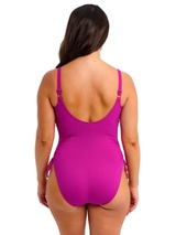 Fantasy Swim Beach Waves fuchsia bathingsuit