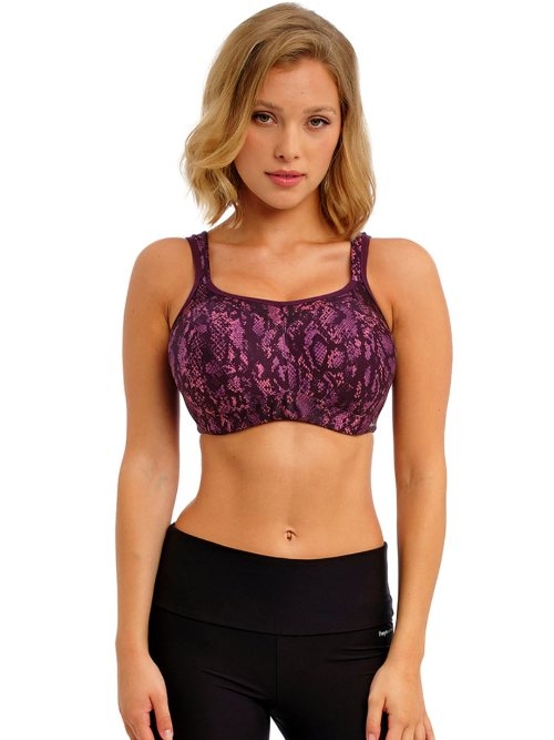 Freya High-Octane purple non-padded bra