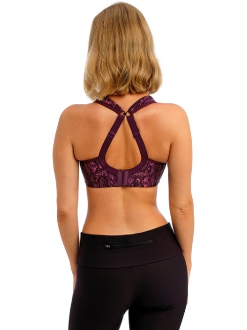 Freya High-Octane purple non-padded bra