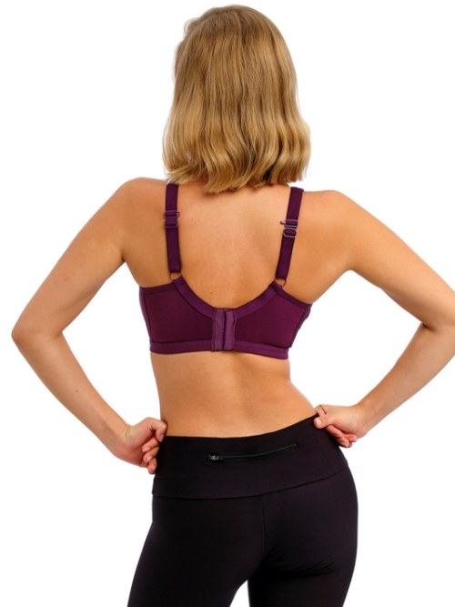 Freya Dynamic purple non-padded bra