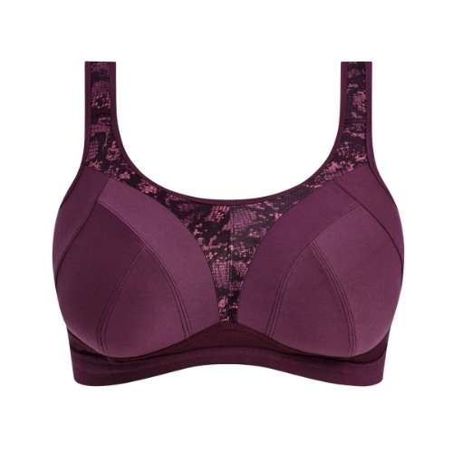 Freya Dynamic purple non-padded bra